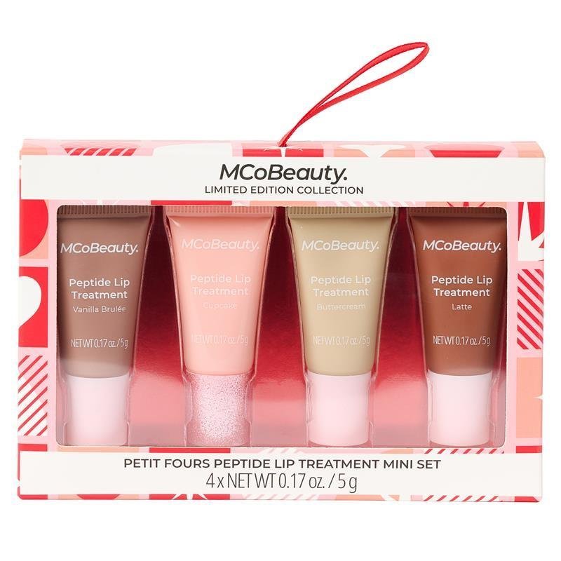 McoBeauty Petit Fours Peptide Lip Treatment XMAS Giftset 2025