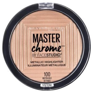 Maybelline Master Chrome Metallic Powder Highlighter – Molten Gold