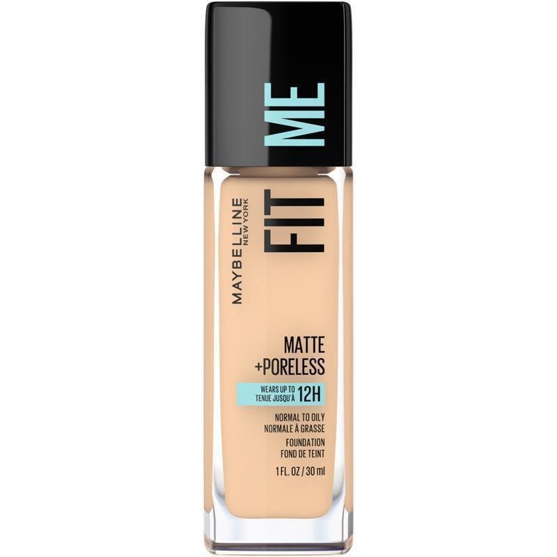 Maybelline Fit Me Matte & Poreless Mattifying Liquid Foundation - Classic Ivory 120