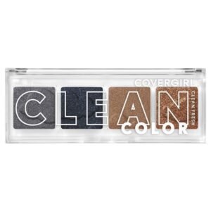 Covergirl Clean Colour Eyeshadow Quad #282 Midnight Sky