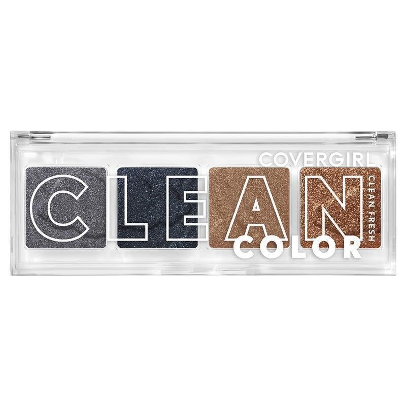 Covergirl Clean Colour Eyeshadow Quad #282 Midnight Sky