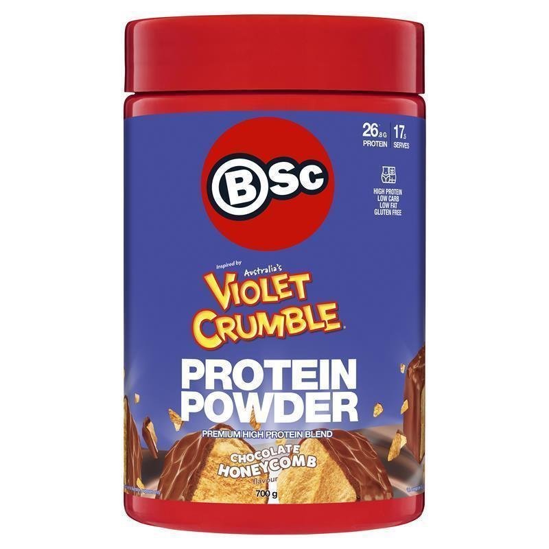 BSc x Violet Crumble Protein Powder Chocolate Honeycomb 700g