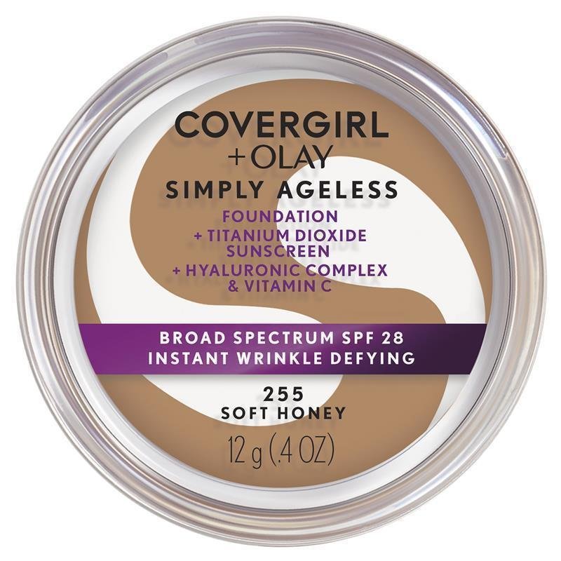 Covergirl Simply Ageless Instant Wrinkle Defying Foundation 255 Soft Honey 12g