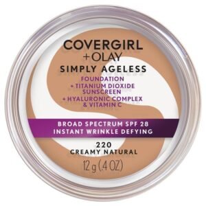 Covergirl Simply Ageless Wrinkle Defy Foundation Creamy Natural 220