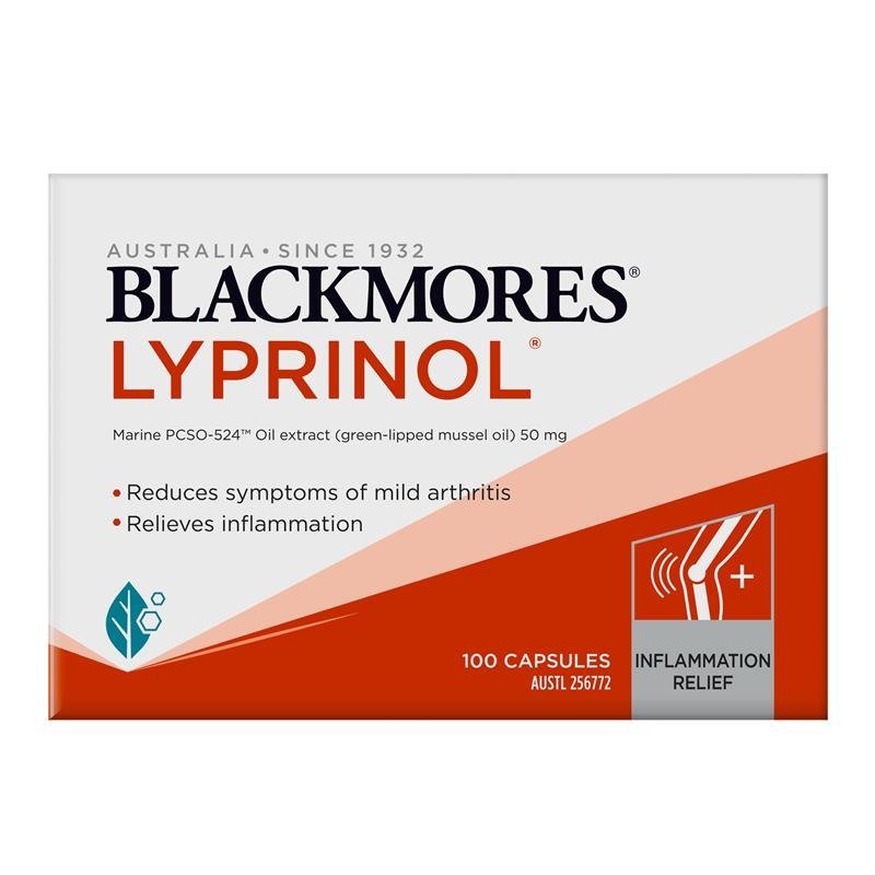 Blackmores Lyprinol Marine Value Pack 100 Capsules