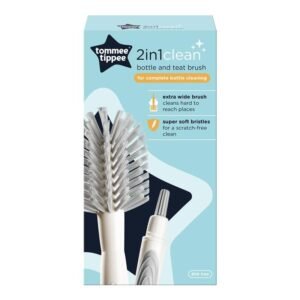 Tommee Tippee Closer to Nature 2-in-1 Baby Bottle Brush