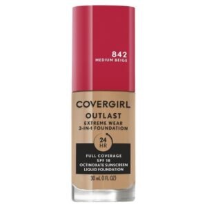 Covergirl Outlast Extreme Wear Foundation 842 Medium Beige 30ml
