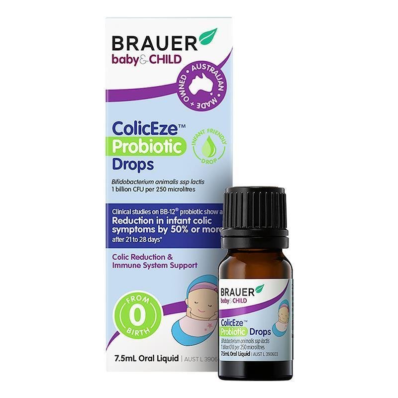Brauer ColicEze Probiotic Drops For Infants 7.5ml