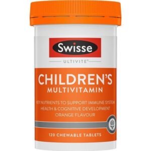Swisse Children’s Ultivite Multivitamin 120 Chewable Tablets