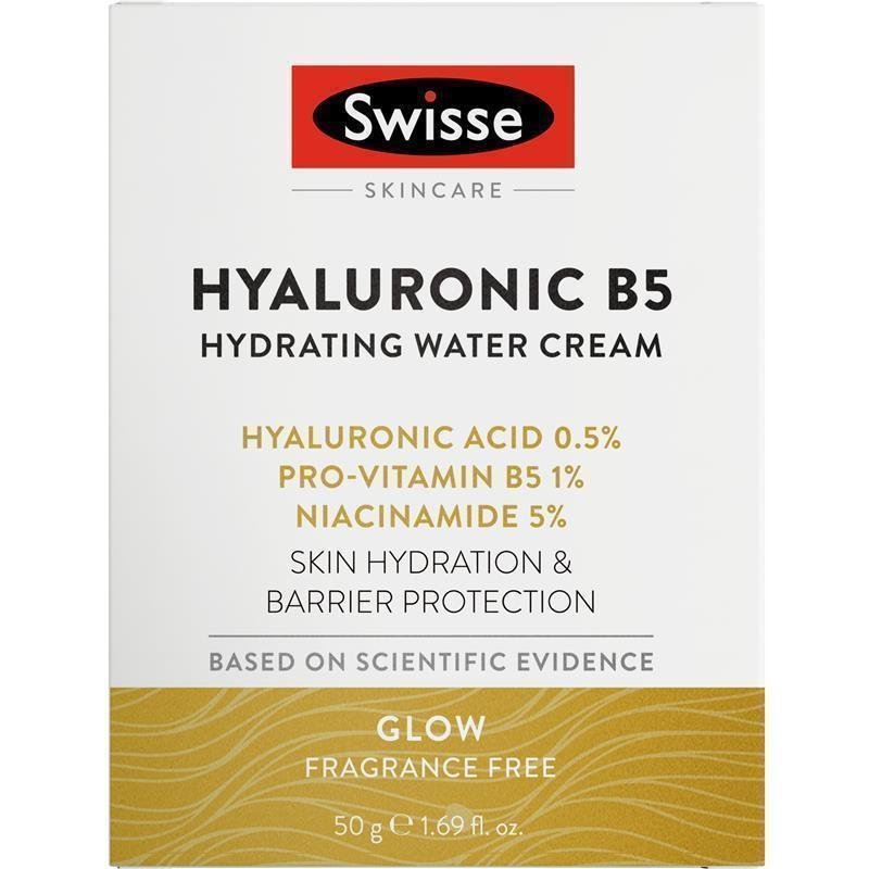 Swisse Skincare Hyaluronic B5 Hydrating Water Cream 50g