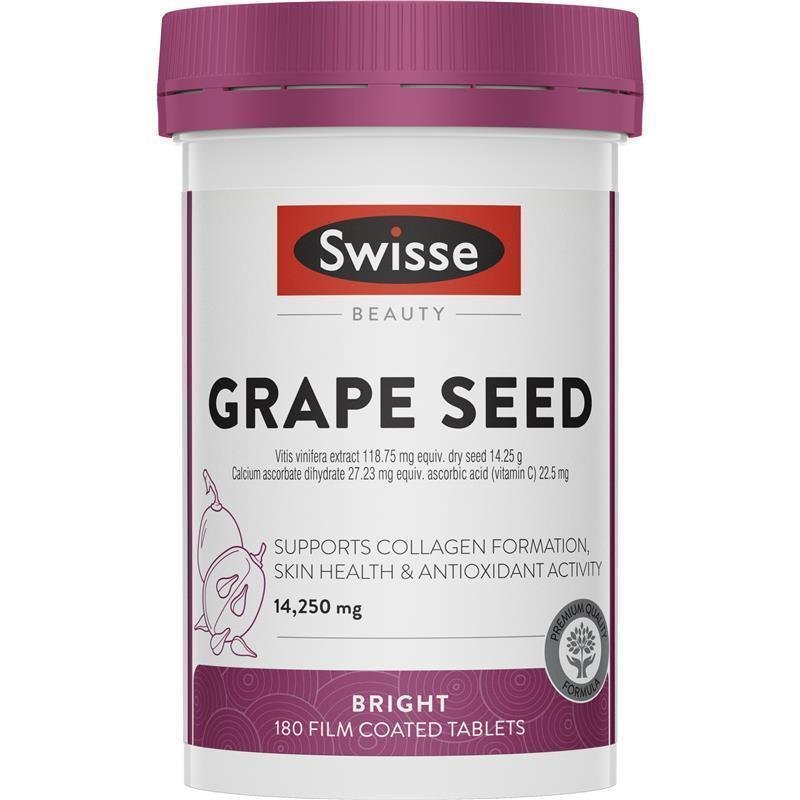 Swisse Grape Seed 14,250mg 180 Tablets