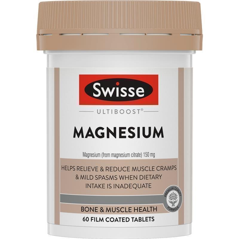 Swisse Ultiboost Magnesium 60 Tablets