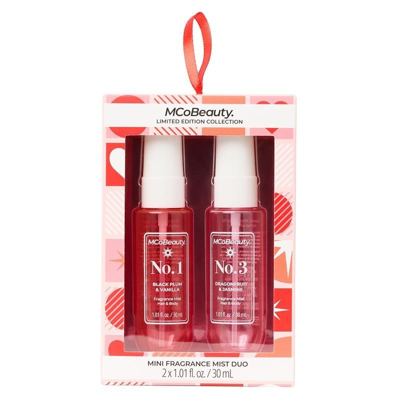 McoBeauty Holiday Collection Mini Body Mist Duo Set No.1 & No 3