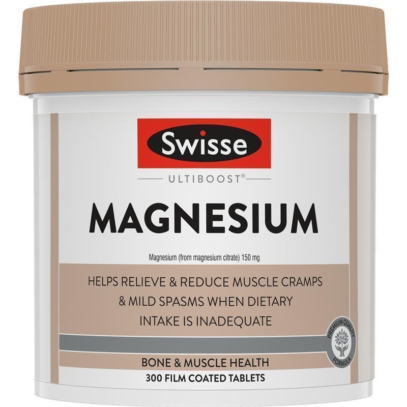 Swisse Ultiboost Magnesium 300 Tablets Exclusive Size