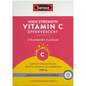 Swisse Vitamin C 60 Effervescent Tablets