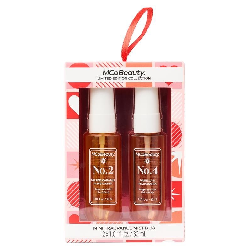McoBeauty Holiday Collection Mini Body Mist Duo Set No.2 & No 4