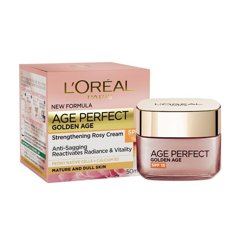 L'oreal Paris Age Perfect Golden Age Rosy Re-Densifying Day Cream SPF 15 50ml