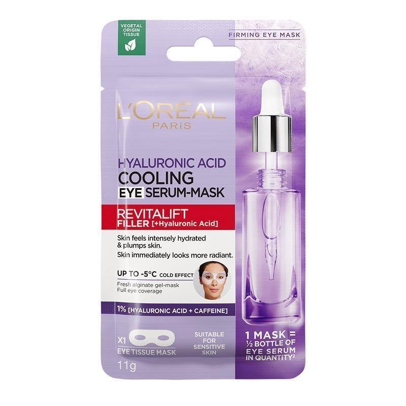 L'Oreal Paris Revitalift Filler Hyaluronic Acid And Caffeine Eye Mask