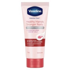 Vaseline Intensive Care Hand Cream Healthy Hands Stronger Nails 75ml