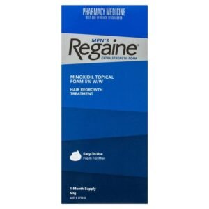 Regaine Men’s Extra Strength Minoxidil Foam Hair Regrowth Treatment 60g