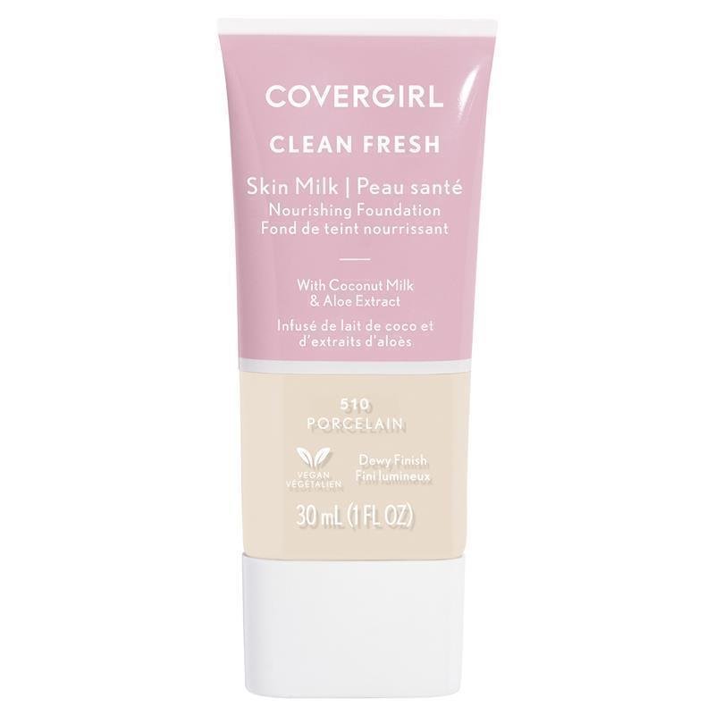 Covergirl Clean Fresh Skin Milk Foundation Porcelain 510 30ml