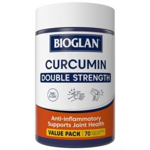 Bioglan Curcumin Double Strength 1200mg 70 Tablets
