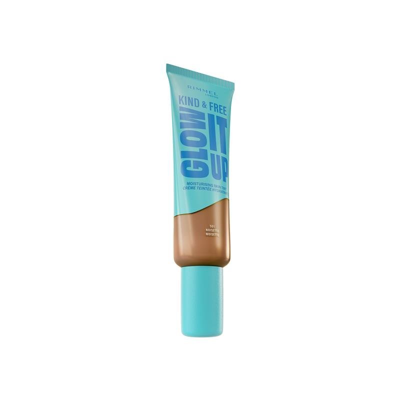 Rimmel Kind & Free Glow It Up Moisturising Skin Tint 501 Noisette