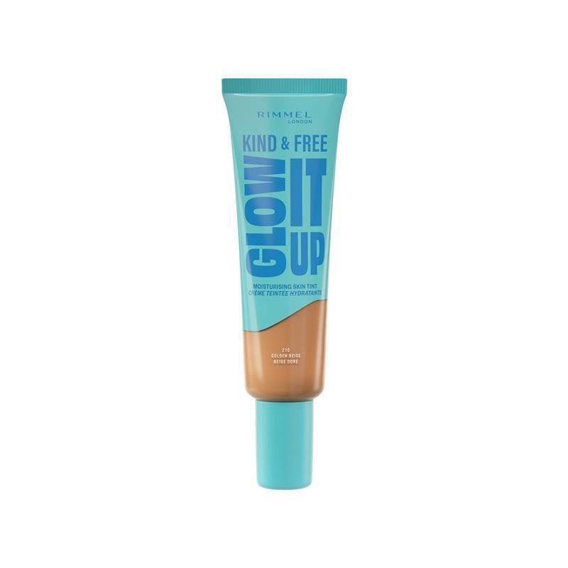 Rimmel Kind & Free Glow It Up Moisturising Skin Tint 210 Golden Beige