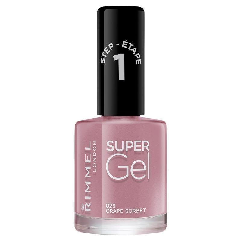 Rimmel Super Gel  Nail Polish 023 Grape Sorbet
