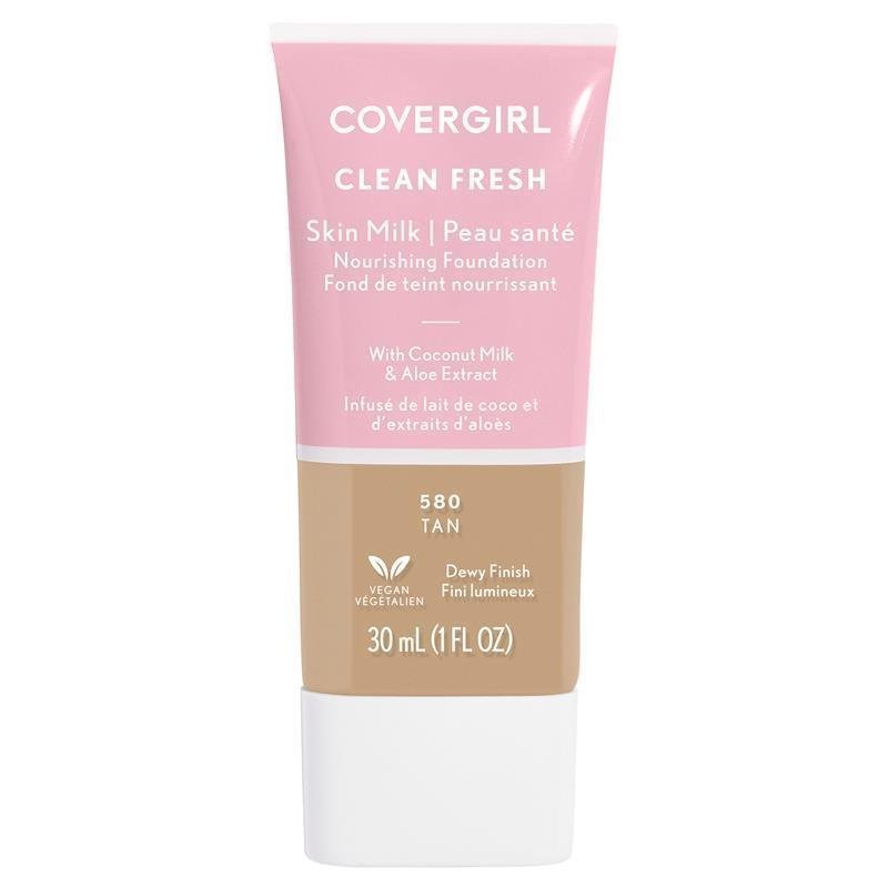 Covergirl Clean Fresh Skin Milk Vegan Foundation Tan 580