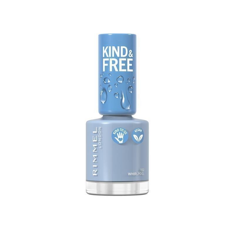 Rimmel Kind & Free Nail Polish 152 Tidal Wave Blue