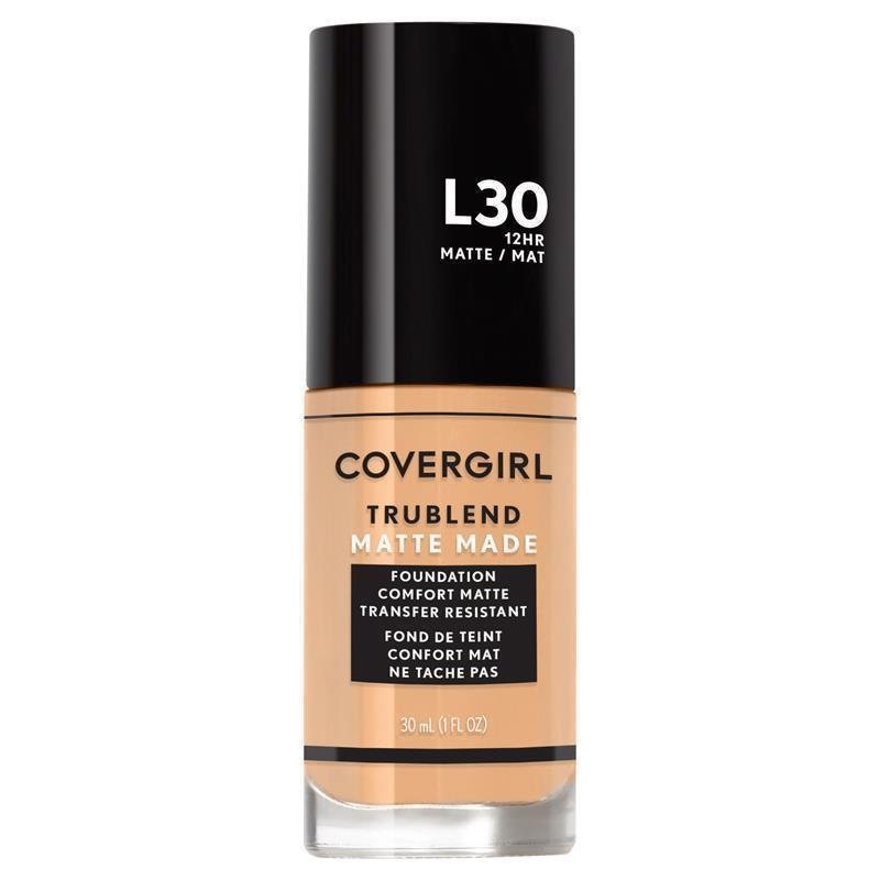 Covergirl Trublend Matte Liquid Foundation L30 Golden Ivory 30ml