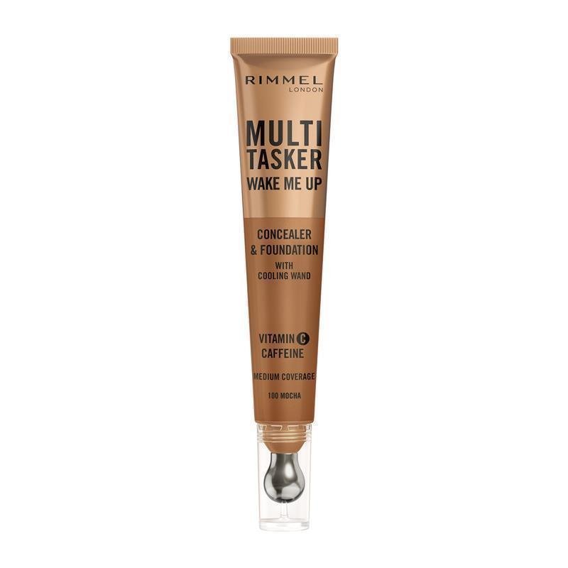 Rimmel Multi Tasker Wake Me Up Concealer & Foundation 100 Mocha