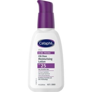 Cetaphil Pro Acne Prone Oil Free Facial Moisturising Lotion SPF 25 118ml