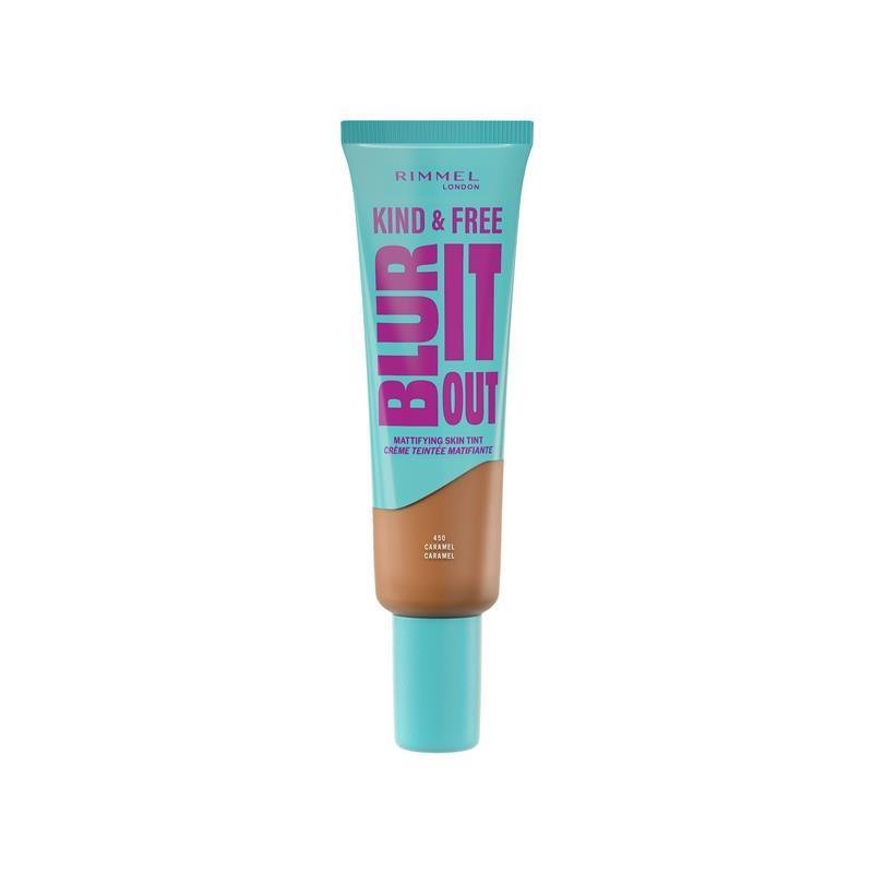 Rimmel Kind & Free Blur It Out Mattifying Skin Tint 450 Caramel