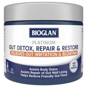 Bioglan Platinum Gut Detox Repair & Restore Powder 150g