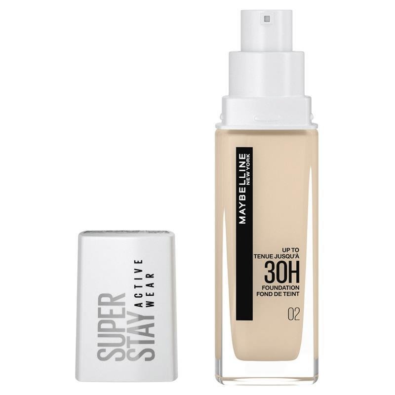 Maybelline Superstay 30 Hour Foundation 02 Naked Ivory