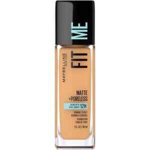 Maybelline Fit Me Matte & Poreless Mattifying Liquid Foundation – Golden 312
