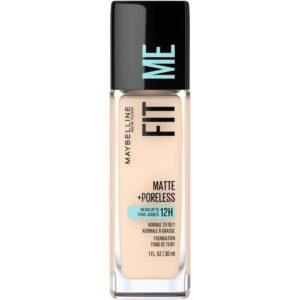 Maybelline Fit Me Matte & Poreless Mattifying Liquid Foundation – Fair Ivory 105