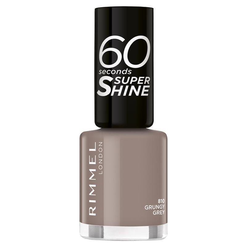 Rimmel 60 Seconds Nail Polish 810 Grunery Grey