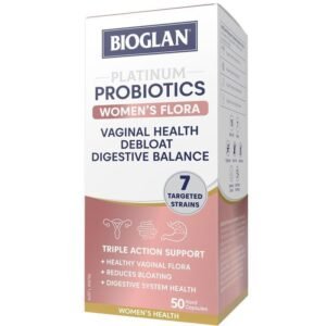 Bioglan Platinum Probiotics Women’s Flora 50 Capsules