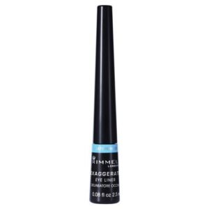 Rimmel Exaggerate Waterproof Eye Liquid Liner 100% Black
