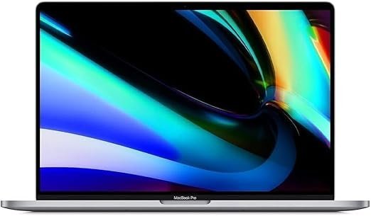 Apple MacBook Pro (16" 3K Retina, 2019) Intel Core i7-9750H 16GB 512GB SSD Touch Bar MacOS (Renewed)