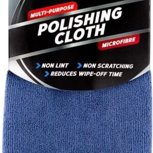 Meguiar’s Multi-Purpose Polishing Cloth – Microfibre Cleaning and Polishing Cloth – Highly Absorbent and Multipurpose Car Cleaning Cloth for Scratch Free Performance – 400 x 400 mm