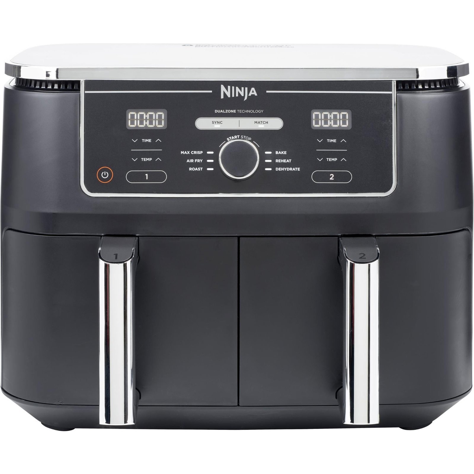 Ninja Foodi XXXL Dual Zone 9.5L Air Fryer (Sier/Black)