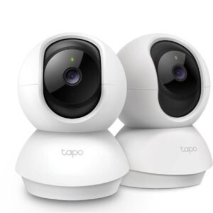 TP-LINK Tapo 2K Pan & Tilt Wi-Fi Security Camera [2 Pack]
