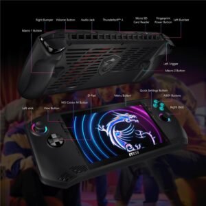 MSI Claw A1M Handheld Gaming Console Device – Core Ultra 7 (1TB SSD)