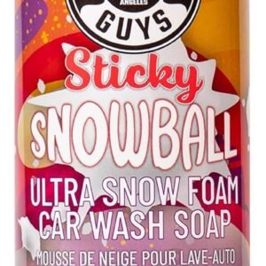Chemical Guys Sticky Snowball Ultra Snow Foam Car Wash Soap (Works with Foam Cannons, Foam Guns or Bucket Washes) Safe for Cars, Trucks, Motorcycles, RVs & More, 473 ml, Cherry Scent