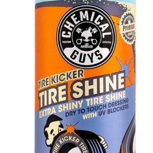 Chemical Guys tyre Kicker Sprayable Extra Glossy tyre Shine (Works on Rubber, Vinyl & Plastic), Great for Cars, Trucks, SUVs, Motorcycles, RVs & More, 473 ml