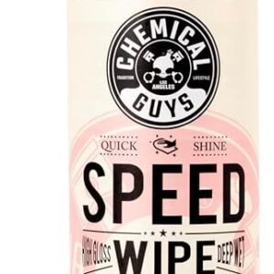 Chemical Guys Speed Wipe Spray Gloss & Quick Detailer, Great for Cars, Trucks, SUVs, Motorcycles, RVs & More, Cherry Scent, 473 ml